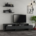 Antracit | SKU: 776HMS3014 | Comodă TV Gara, 180x32x42 cm, varianta Antracit, produs pentru amenajarea locuinței, disponibil online în România la CasaMob