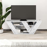 Comodă TV Pipralla, Diverse culori, 110x30x40 cm - Carrara marble | SKU: 776HMS3131 | Comodă TV Pipralla, 110x30x40 cm, varianta Carrara marble, produs pentru amenajarea locuinței, disponibil online în România la CasaMob