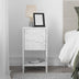 Carrara marble | SKU: 776HMS3439 | Noptieră Ema, 30x30x55 cm, varianta Carrara marble, produs pentru amenajarea locuinței, disponibil online în România la CasaMob