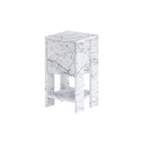Noptieră Ema, Diverse culori, 30x30x55 cm - Carrara marble | SKU: 776HMS3439 | Noptieră Ema, 30x30x55 cm, varianta Carrara marble, produs pentru amenajarea locuinței, disponibil online în România la CasaMob