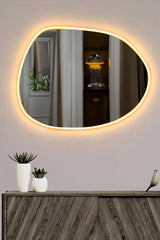 Oglindă decorativă cu LED Piago, Diverse culori, 60x46 cm - Oglindă decorativă cu LED Piago, Diverse culori, 60x46 cm, SKU 782MRL1102, imagine 1