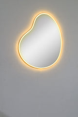 Oglindă decorativă cu LED Glenia, Diverse culori, 50x60 cm - Oglindă decorativă cu LED Glenia, Diverse culori, 50x60 cm, SKU 782MRL1114, imagine 2