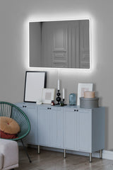 Oglindă decorativă cu LED Dreptunghiulară, Diverse culori, 40x60 cm - Oglindă decorativă cu LED Dreptunghiulară, Diverse culori, 40x60 cm, SKU 782MRL1128, imagine 17