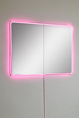 Oglindă decorativă cu LED Dreptunghiulară, Diverse culori, 60x80 cm - Oglindă decorativă cu LED Dreptunghiulară, Diverse culori, 60x80 cm, SKU 782MRL1131, imagine 10