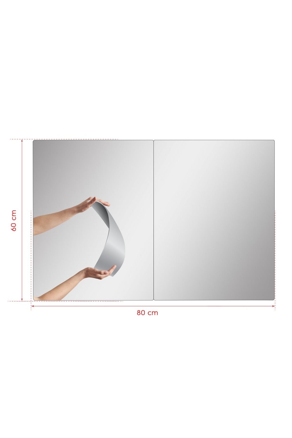 Oglindă decorativă cu LED Dreptunghiulară, Diverse culori, 60x80 cm - Oglindă decorativă cu LED Dreptunghiulară, Diverse culori, 60x80 cm, SKU 782MRL1132, imagine 24