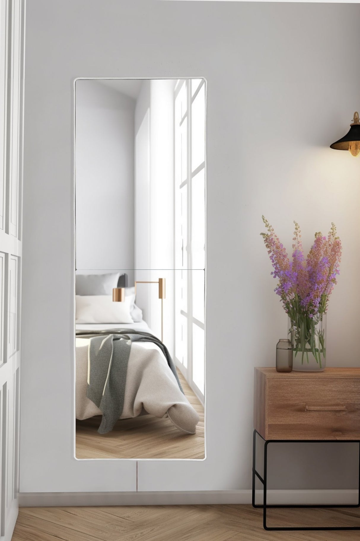 Oglindă decorativă cu LED Dreptunghiulară, Diverse culori, 40x120 cm - Oglindă decorativă cu LED Dreptunghiulară, Diverse culori, 40x120 cm, SKU 782MRL1136, imagine 20