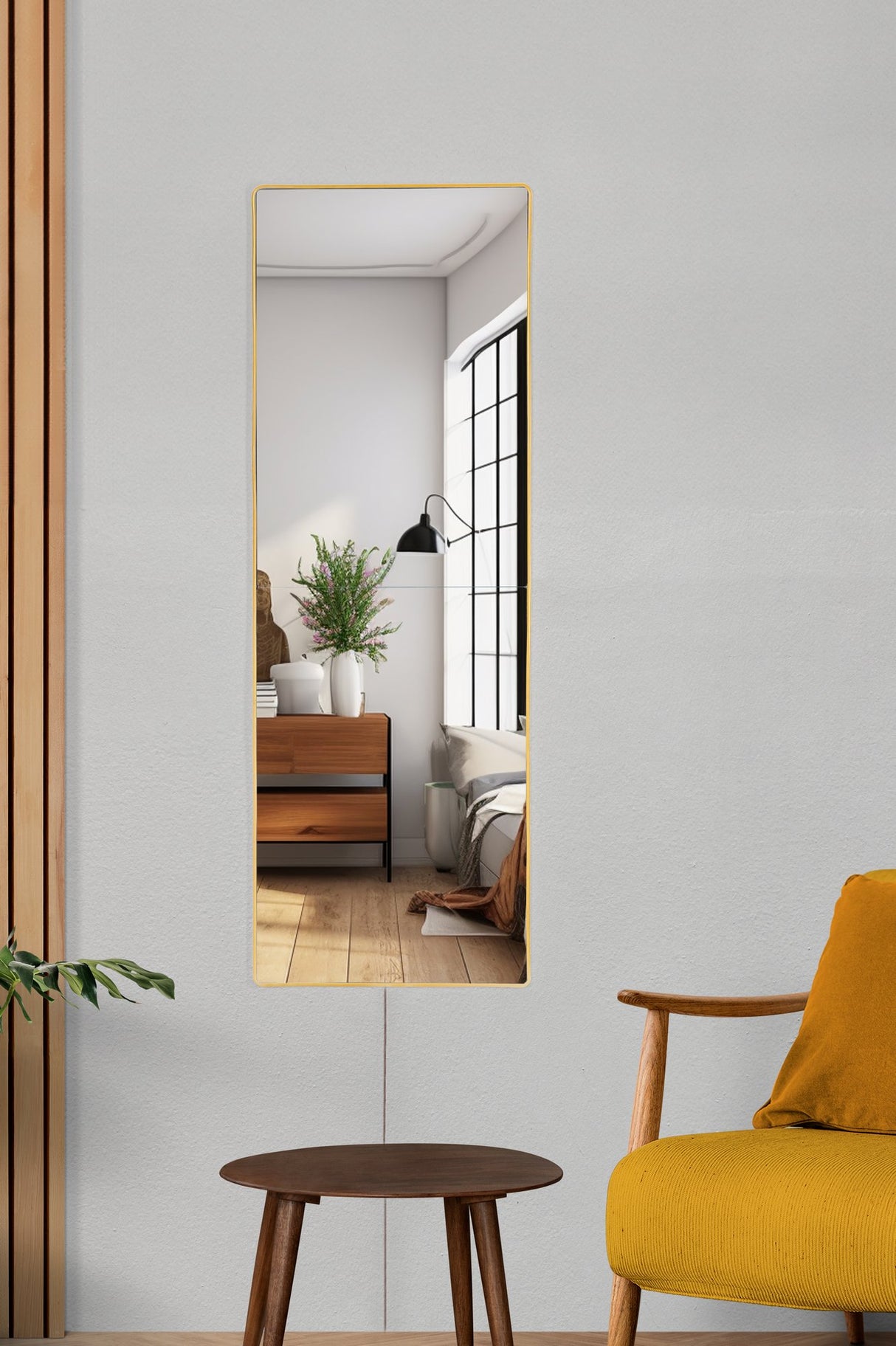 Oglindă decorativă cu LED Dreptunghiulară, Diverse culori, 20x80 cm - Oglindă decorativă cu LED Dreptunghiulară, Diverse culori, 20x80 cm, SKU 782MRL1138, imagine 5