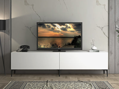 Comodă TV FRN-12003, Alb, 200x40x47 cm, SKU 787CDL1810, imagine 2