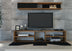 Comodă TV Taç, Nuc - Negru, 180x31x40 cm, SKU 788DEC3066, imagine 2