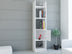 Bibliotecă Esbi 103, Alb, 33.1x29.5x150 cm, SKU 788DEC3619, imagine 2