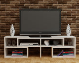 Comodă TV Care, Alb, 137x30x40 cm