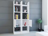 Bibliotecă Esbi 102, Diverse culori, 66x30x150 cm - Alb | SKU: 788DEC3616 | Bibliotecă Esbi 102, 66x30x150 cm, varianta Alb, produs pentru amenajarea locuinței, disponibil online în România la CasaMob