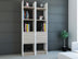 Alb - Cordoba | SKU: 788DEC3618 | Bibliotecă Esbi 102, 66x30x150 cm, varianta Alb - Cordoba, produs pentru amenajarea locuinței, disponibil online în România la CasaMob
