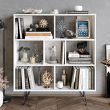 Bibliotecă Mistico, Diverse culori, 120x30x132 cm - Alb | SKU: 788DEC4028 | Bibliotecă Mistico, 120x30x132 cm, varianta Alb, produs pentru amenajarea locuinței, disponibil online în România la CasaMob