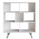 Bibliotecă Mistico, Diverse culori, 120x30x132 cm - Alb | SKU: 788DEC4028 | Bibliotecă Mistico, 120x30x132 cm, varianta Alb, produs pentru amenajarea locuinței, disponibil online în România la CasaMob