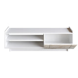 Comodă TV Valantina, Diverse culori, 140x37x41 cm - Alb | SKU: 788DEC4043 | Comodă TV Valantina, 140x37x41 cm, varianta Alb, produs pentru amenajarea locuinței, disponibil online în România la CasaMob