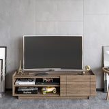 Comodă TV Valantina, Diverse culori, 140x37x41 cm - Nuc | SKU: 788DEC4045 | Comodă TV Valantina, 140x37x41 cm, varianta Nuc, produs pentru amenajarea locuinței, disponibil online în România la CasaMob