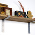 Raft de perete Lam002, Negru - Nuc, 60x14x16 cm, SKU 792EVL2803, imagine 4