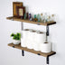 Raft decorativ de perete din Lemn Natur, Sonoma, 60 x 16 x 14 cm, SKU 792EVL2805