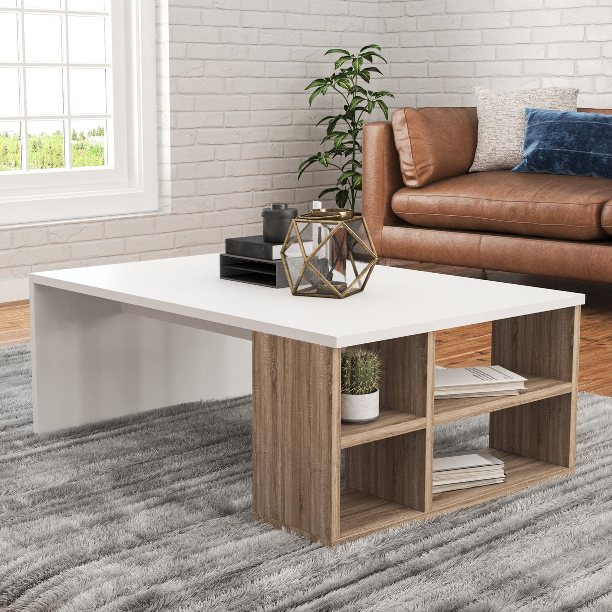 Măsuță de cafea Defne, Diverse culori, 90x60x34 cm - Patara | SKU: 793ELG2809 | Măsuță de cafea Defne, 90x60x34 cm, varianta Patara, produs pentru amenajarea locuinței, disponibil online în România la CasaMob