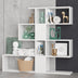 Bibliotecă Karlin, Alb, 120x20x109 cm, SKU 793ELG3602, imagine 3