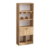 Bibliotecă Marisa, Stejar, 60x170x30 cm