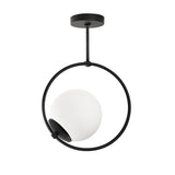 Lustră GMN-000013, Negru, Ø10x39 cm