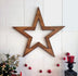 Decorațiune de perete din lemn Star, Nuc, 62x62x1.8 cm, SKU 796LMN2020, imagine 1