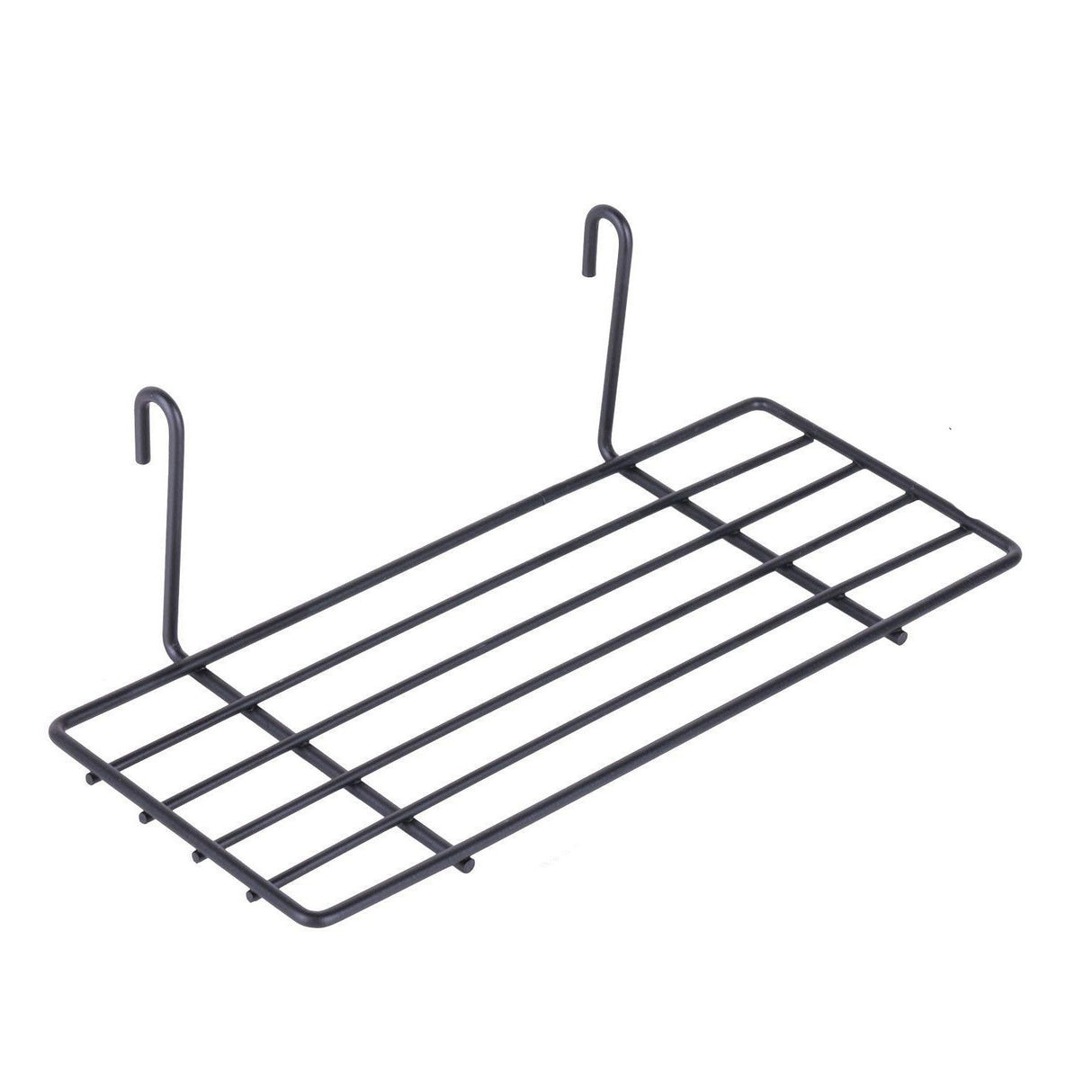 Decorațiune de perete din metal WR015, Negru, 24x10x8 cm