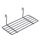 Decorațiune de perete din metal WR015, Negru, 24x10x8 cm
