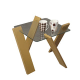 Măsuță de cafea Roman Mini, Diverse culori, 57x57x41 cm - Muștar | SKU: 801CMY2806 | Măsuță de cafea Roman Mini, 57x57x41 cm, varianta Muștar, produs pentru amenajarea locuinței, disponibil online în România la CasaMob
