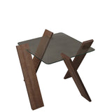 Măsuță de cafea Roman Mini, Diverse culori, 57x57x41 cm - Dark oak | SKU: 801CMY2808 | Măsuță de cafea Roman Mini, 57x57x41 cm, varianta Dark oak, produs pentru amenajarea locuinței, disponibil online în România la CasaMob