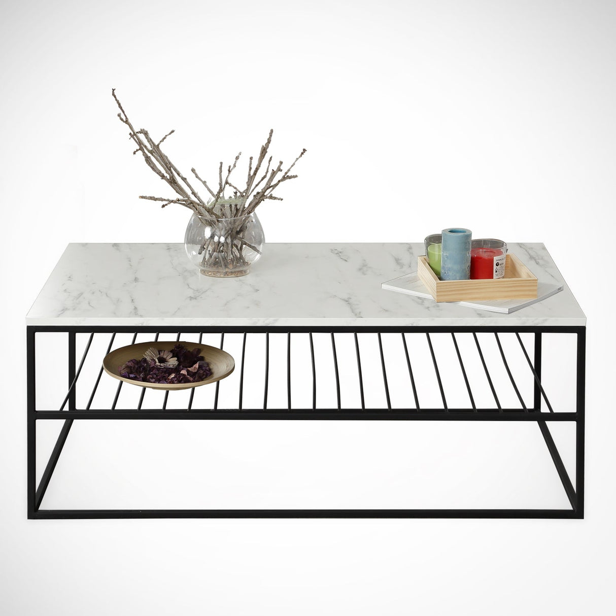Mobilier Etna 95x55 - White Black, SKU 801CMY2834