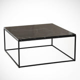 Masuta de cafea King Royal, Negru, 75 x 43 x 75 cm