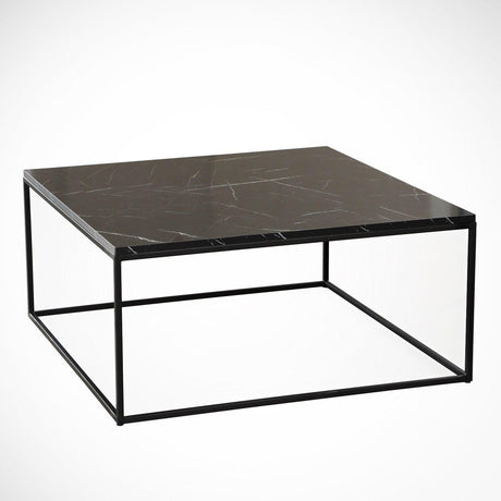 Masuta de cafea King Royal, Negru, 75 x 43 x 75 cm