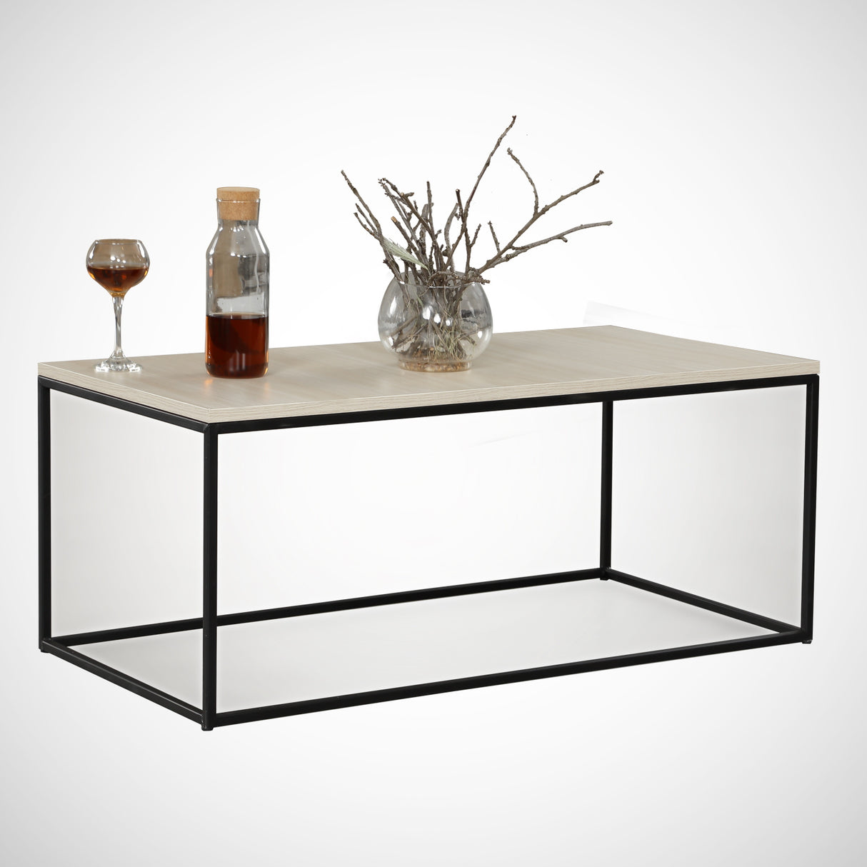 Măsuță de cafea Cosco, Diverse culori, 95x55x43 cm - Stejar | SKU: 801CMY2854 | Măsuță de cafea Cosco, 95x55x43 cm, varianta Stejar, produs pentru amenajarea locuinței, disponibil online în România la CasaMob