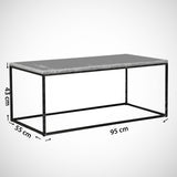 Măsuță de cafea Cosco, Diverse culori, 95x55x43 cm - Stejar | SKU: 801CMY2854 | Măsuță de cafea Cosco, 95x55x43 cm, varianta Stejar, produs pentru amenajarea locuinței, disponibil online în România la CasaMob