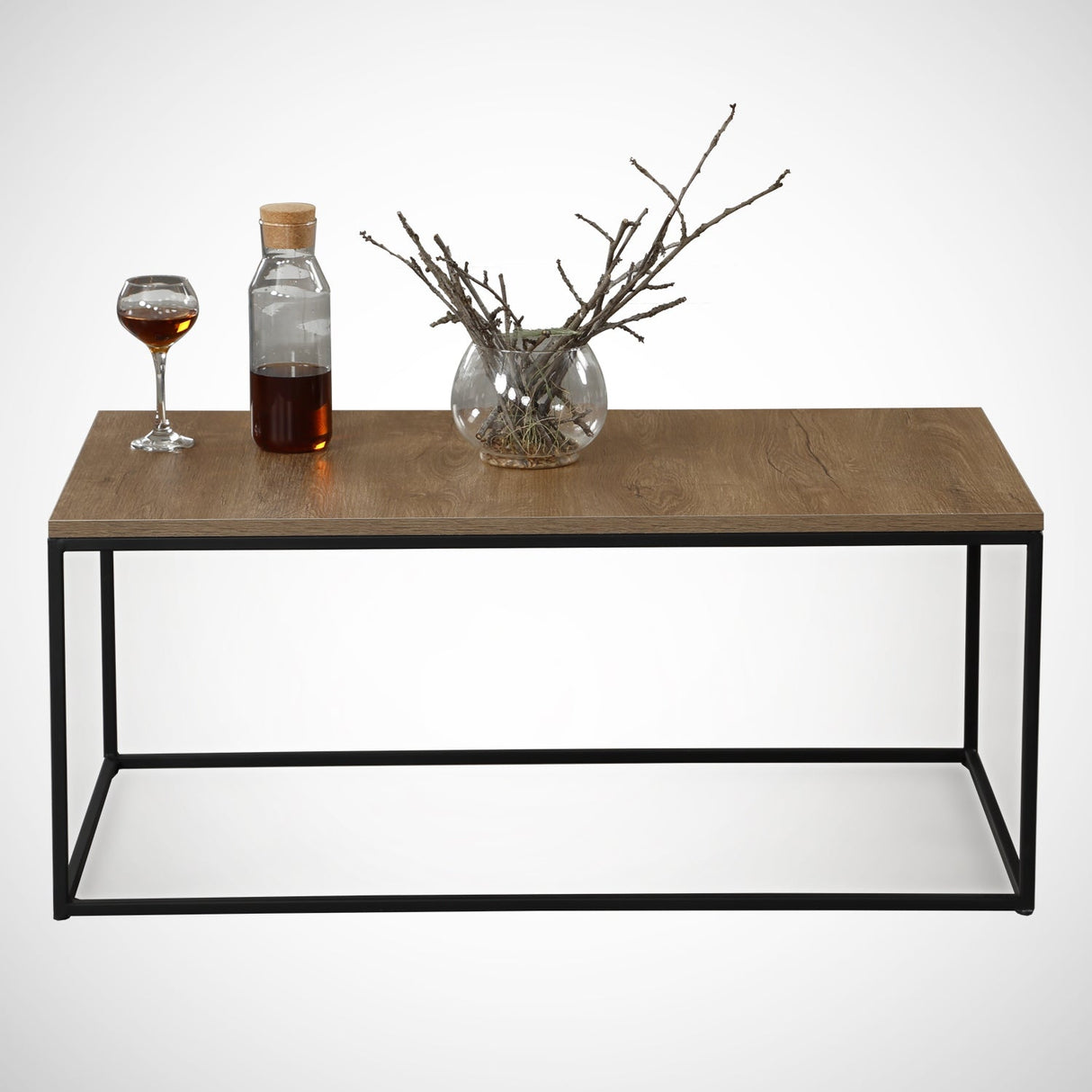 Măsuță de cafea Cosco, Diverse culori, 95x55x43 cm - Caucasian oak | SKU: 801CMY2855 | Măsuță de cafea Cosco, 95x55x43 cm, varianta Caucasian oak, produs pentru amenajarea locuinței, disponibil online în România la CasaMob