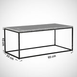 Măsuță de cafea Cosco, Diverse culori, 95x55x43 cm - Sea oak | SKU: 801CMY2856 | Măsuță de cafea Cosco, 95x55x43 cm, varianta Sea oak, produs pentru amenajarea locuinței, disponibil online în România la CasaMob