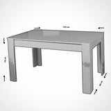 Masă dining extensibilă Bois, Diverse culori, 78x90x150 cm - Nuc | SKU: 801CMY2911 | Masă dining extensibilă Bois, 78x90x150 cm, varianta Nuc, produs pentru amenajarea locuinței, disponibil online în România la CasaMob