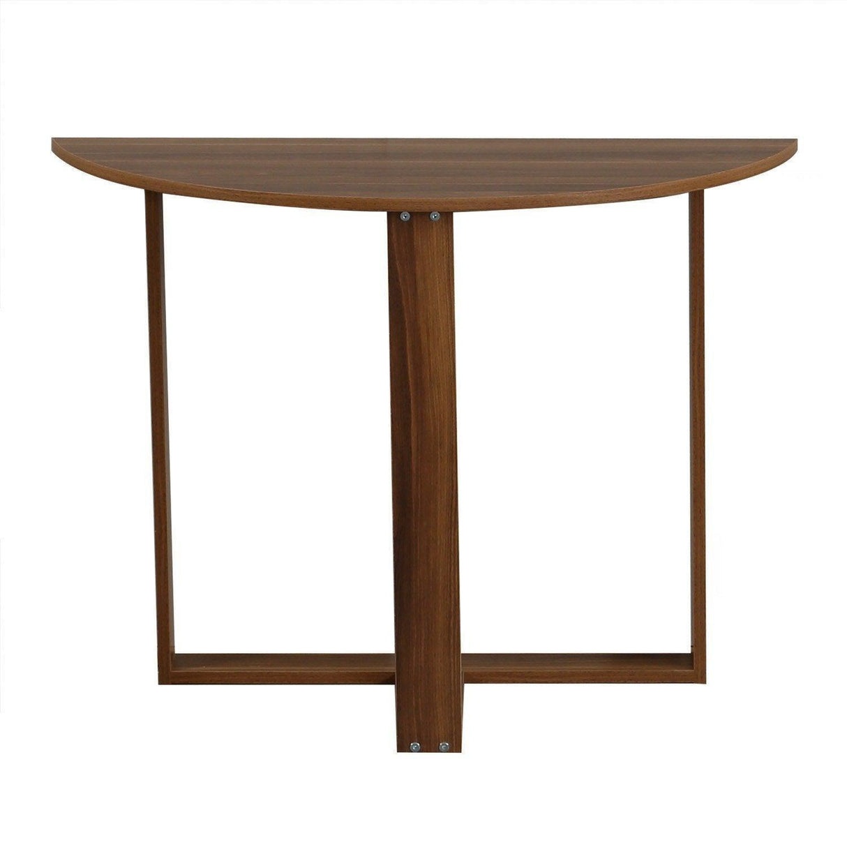 Masa living, Middle, Alb - Gri - Nuc - Sonoma - Stejar, 106 x 45 x 77 cm - Nuc, SKU 801CMY2915