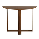 Masa living, Middle, Alb - Gri - Nuc - Sonoma - Stejar, 106 x 45 x 77 cm - Nuc, SKU 801CMY2915