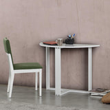 Masa living, Middle, Alb - Gri - Nuc - Sonoma - Stejar, 106 x 45 x 77 cm - Alb, SKU 801CMY2915
