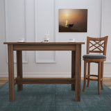 Masă dining Barra, Diverse culori, 120x60x93 cm - Nuc | SKU: 801CMY2941 | Masă dining Barra, 120x60x93 cm, varianta Nuc, produs pentru amenajarea locuinței, disponibil online în România la CasaMob