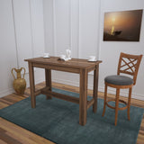 Masă dining Barra, Diverse culori, 120x60x93 cm - Nuc | SKU: 801CMY2941 | Masă dining Barra, 120x60x93 cm, varianta Nuc, produs pentru amenajarea locuinței, disponibil online în România la CasaMob