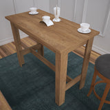Masă dining Barra, Diverse culori, 120x60x93 cm - Caucasian oak | SKU: 801CMY2943 | Masă dining Barra, 120x60x93 cm, varianta Caucasian oak, produs pentru amenajarea locuinței, disponibil online în România la CasaMob