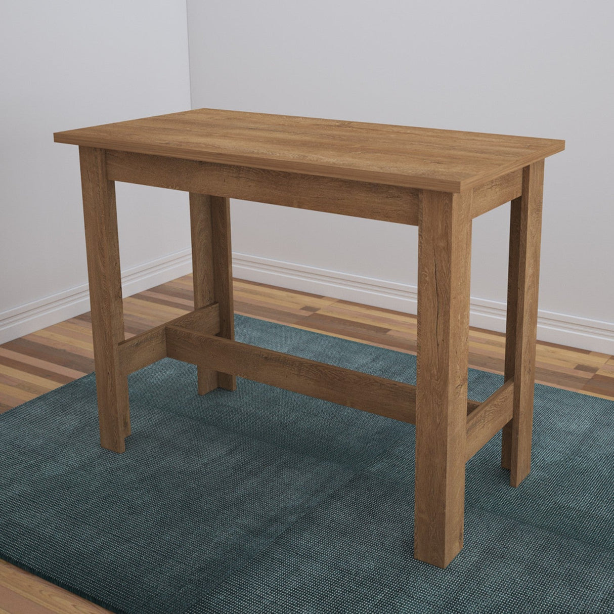 Masă dining Barra, Diverse culori, 120x60x93 cm - Caucasian oak | SKU: 801CMY2943 | Masă dining Barra, 120x60x93 cm, varianta Caucasian oak, produs pentru amenajarea locuinței, disponibil online în România la CasaMob