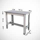Masă dining Barra, Diverse culori, 120x60x93 cm - Caucasian oak | SKU: 801CMY2943 | Masă dining Barra, 120x60x93 cm, varianta Caucasian oak, produs pentru amenajarea locuinței, disponibil online în România la CasaMob
