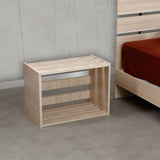 Noptieră Fuga, Diverse culori, 60x33x43 cm - Stejar | SKU: 801CMY3408 | Noptieră Fuga, 60x33x43 cm, varianta Stejar, produs pentru amenajarea locuinței, disponibil online în România la CasaMob