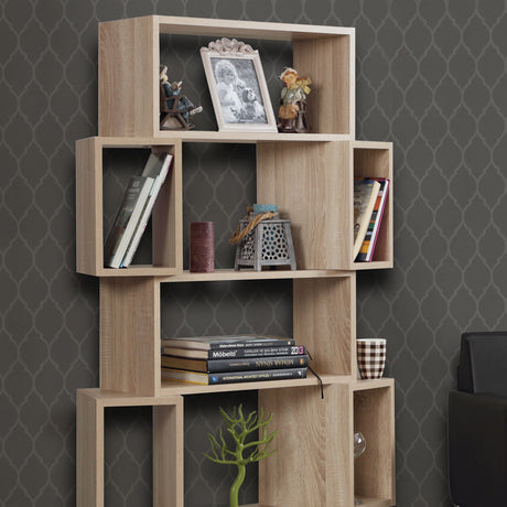 Bibliotecă Box, Diverse culori, 84x30x160 cm